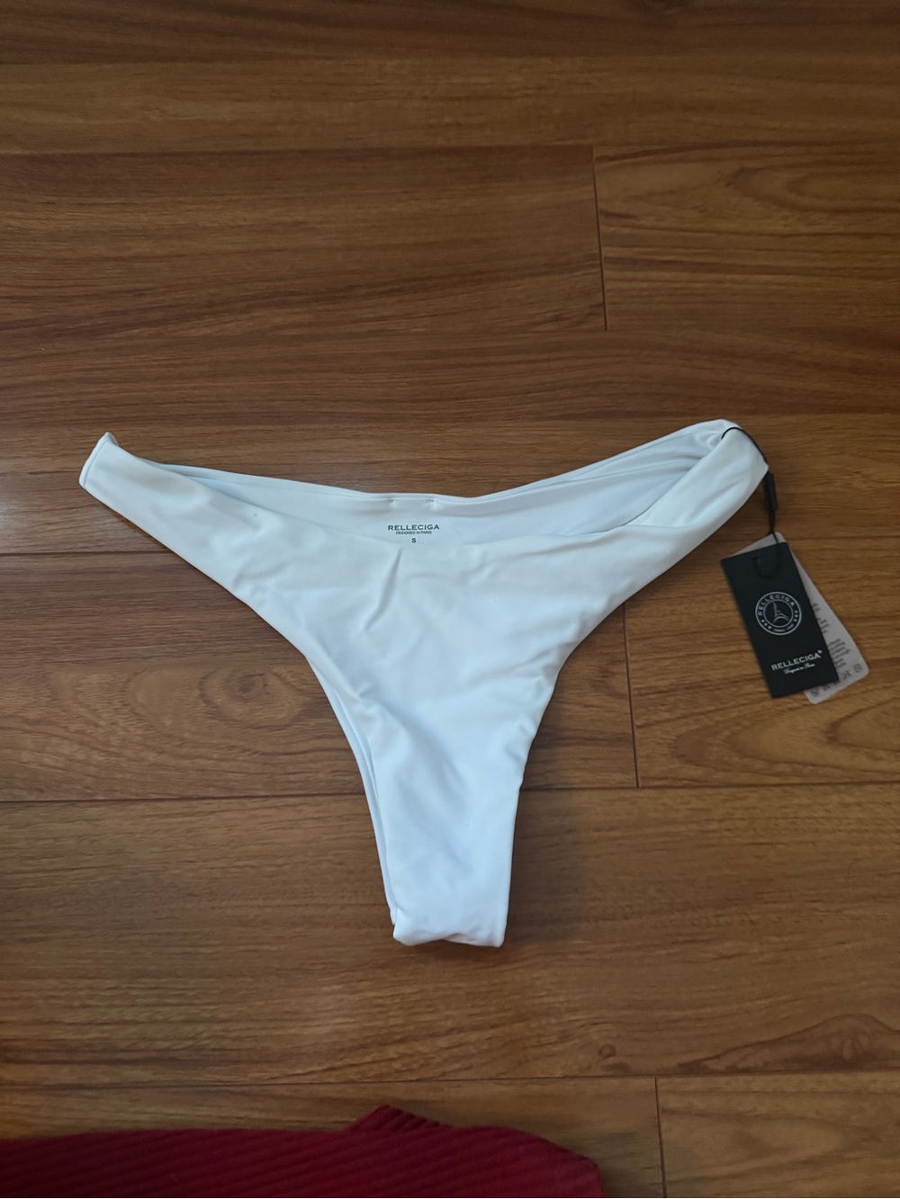 Relleciga white bikini bottoms Size S